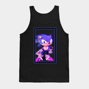 Sonic blue Tank Top